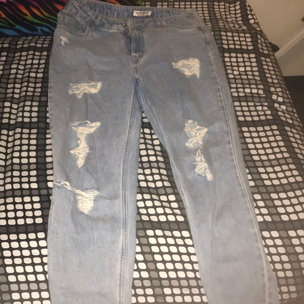 H&M Coachella Collection Ripped Jeans